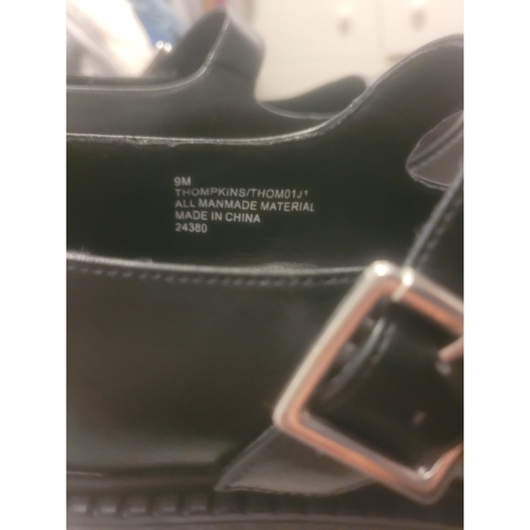 Madden Girl Black Mary Jane Platform Chunky Block Heel Whimsigoth Y2K - Picture 7 of 11